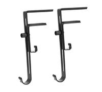 SOLUSTRE 2piezas Gancho Telescópico De Metal Soporte para Guirnaldas y Medias Navideñas Ajustable para Decorar Fiestas De Navidad y Colgar Guirnaldas