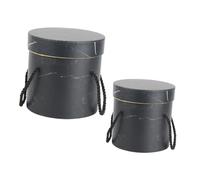 SOLUSTRE 2piezas Handheld Round Flower Storage Buckets for Floral Arrangements Creative Flower Container for Home and Event Decoration