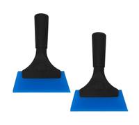 SOLUSTRE 2piezas Raspadores De Película Herramientas Para Tintado De Ventanas Limpiaparabrisas De Plástico Para Limpiar Cristales De Coche y Escobillas Para Espejos