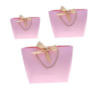 SOLUSTRE 3 Pcs Bolsas De Envasado De Creativo Bolsas De Papel Portátiles Para Almacenamiento Ecológico