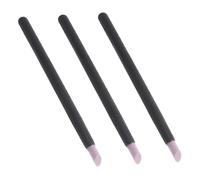 SOLUSTRE 3 Piezas Cabezal De Pulido De Cuarzo Para Uñas Removedor De Cutículas y Empujador De Uñas Herramienta