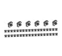 SOLUSTRE 300piezas Botones Pulsadores Táctiles Momentáneos para PCB Interruptores De Reemplazo para Proyectos Electrónicos Componentes Electrónicos y Versátiles