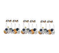 SOLUSTRE 36piezas Colgantes Aromatizantes Para Auto Diseño De Astronautas Para Espejo Retrovisor y Para Coches