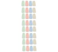 SOLUSTRE 4 Juegos Con Cabezal De Cepillo De De De Trigo Jabón Ácido Drenante Cabezales Originales Esponjas Faciales Para Limpieza Facial Kit De 40 Uds * 4