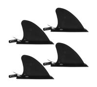 SOLUSTRE 4 quillas para Paddle Surf con diseño Desmontable y Alta Estabilidad, Ideales para Kayak y Deportes en Agua Plana