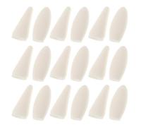 SOLUSTRE 40 Cabezales de Esponja de Dibujo Reemplazables para Bocetos y Difuminados, Esponjas de Color Claro para Estudiantes de Arte y Técnicas Versátiles