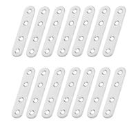 SOLUSTRE 40 Soportes de Esquina de Acero Inoxidable para Muebles Resistencia Corrosión y Fácil Instalación, Ideales para Fabricación y Refuerzo de Gabinetes y Ventanas