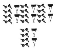 SOLUSTRE 40piezas Clips De Ventilación Para Automóviles Accesorios De Aire Acondicionado Soporte Resistente Para Diseño Elegante y Seguro Interior Del Coche