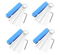 SOLUSTRE 4juegos De Limpieza Para Carburadores De Motocicletas Kit De Cepillos y Accesorios