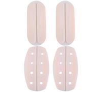 SOLUSTRE 4piezas Almohadillas para Tirantes de Sujetador de Silicona Antideslizantes Cojines de Hombro Transpirables y Flexibles para Mujer Relleno Ligero para Mayor Comodidad y Prevención