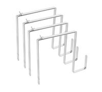 SOLUSTRE 4piezas Soporte Ajustable para Guirnaldas De Cementerio Gancho De Metal Resistente para Decoraciones De y Memoriales para Flores y Ornamentación Festiva