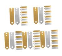 SOLUSTRE 50piezas Anodos De y Zinc Para Experimentos De Batería De Frutas Resistentes Para Electricidad y