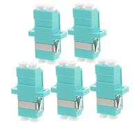 SOLUSTRE 5piezas Adaptador De Óptica LC Adaptador De Conexión De Óptica para Conexiones De Conector LC para Instalaciones