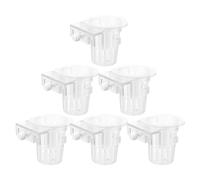 SOLUSTRE 6 Piezas Cesta Hidropónica Ajustable para Plantas Acuáticas Soporte Colgante para Maceta de Acuario de Crecimiento y Circulación Óptima de Agua para Sistemas Hidropónicos