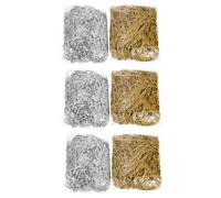 SOLUSTRE 6paquetes Papel Triturado Para Rellenar Cajas De y Decoraciones De Boda Total