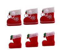 SOLUSTRE 6piezas Cajas De Reutilizables Diseño Navideño De De Para y Decoración De Navidad Para Almacenar y