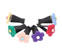 SOLUSTRE 6piezas Porta Incienso De Aromaterapia Clips Difusores De Ventilación Para Coche Forma De Flor Decoración Interior Para Salida De Aire Ambientador Difusor Para Coche