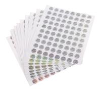 SOLUSTRE 800 Etiquetas Autoadhesivas de Pvc para Control de Calidad Qc Pass, Fáciles de Usar, Ideales para Almacén y Gestión de Inventarios