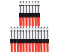 SOLUSTRE Absorbedor de Tinta para Bolígrafo de Plástico Diseño Ergonómico, Fácil de Instalar y Usar, Juego de 20 Piezas para Recarga Portátil