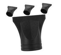 SOLUSTRE Accesorios de Boquilla Estrecha para Secador de Pelo Set de 4 Piezas Adaptador para Cabello Rizado Repuestos Compatibles Secadores de 4-4,8 Cm Plástico Negro Fácil de Usar