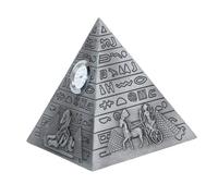 SOLUSTRE Adorno De Aleación Estilo Egipcio Adorno De Escritorio Hogar Decoración De Sala De Estar con Reloj Color Reloj