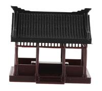 SOLUSTRE Adornos del Pabellón Asiático Modelo De Mesa De Micro Jardín Adorno Bonsái para Decoración del Hogar Pabellón De Micro Jardín para Acuarios Miniatura De Paisaje