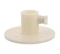 SOLUSTRE Almohadilla de Tope de Base y Tornillos de Instalación para Soporte de Exhibición Control de Posicionamiento Preciso y Estabilizador de Plástico, Accesorios para Maniquíes