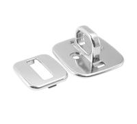 SOLUSTRE Anclaje de Montaje en Escritorio para Computadora Portátil, Base Antirrobo de Aleación de Zinc, Placa de Seguridad Compatible Cerraduras de Cable para Ordenadores Portátiles,