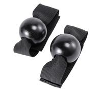 SOLUSTRE Bandas de Entrenamiento de Voleibol para Corrección de Pase y Control de Balón, Material Microfibra Negro, Ideales para Entrenamiento Profesional de Voleibol