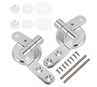 SOLUSTRE Bisagras para Asiento de Inodoro Fijación Fácil y Cierre Suave, Accesorio Funcional para Tapas Wc Roca Victoria en Entornos Residenciales