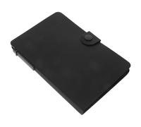 SOLUSTRE Bloc de Notas Portátil de Papel Kraft Negro, 2 Libros Prácticos Diseño Delicado para Estudiantes y Oficina, Adecuado para Listas y Uso en Casa
