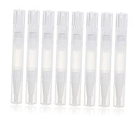 SOLUSTRE Bolígrafos Vacíos Para Aceite De Cutículas Uñas 8 Piezas Tamaño 1.4 Ml Reutilizables Para Manicura Profesionales Cuidado Uñas Decoración Herramientas Prácticas