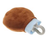 SOLUSTRE Bolsa de Agua Caliente Cómoda y Segura de Silicona con Funda de Peluche Diseño Pata de Gato para Invierno y Frío, Adecuado Familia