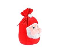 SOLUSTRE Bolsa De Regalo Navideña De Santa Claus Con Cordón Diseño Suave y Festivo Para Niño Niña Para Sorpresas y Decoraciones De Navidad