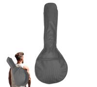 SOLUSTRE Bolsa de Transporte Acolchada para Mandolina Tipo, Funda de Lona Engrosada Correa Ajustable para Hombro y Mango Reforzado, Estuche Resistente Adecuado para Viajes y Uso Musical