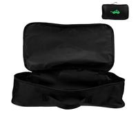 SOLUSTRE Bolsa Organizadora Asa Cómoda para Cable de Carga EV de Tela Oxford Resistente al Agua Negra para Maletero de Coche o Uso al Aire Libre