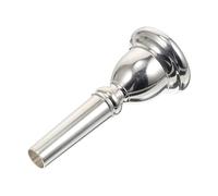 SOLUSTRE Boquilla Pequeña para Bombardino, Recambio de Cobre Plateado, Parte de Instrumento Musical para Adultos, Uso en Ensayos