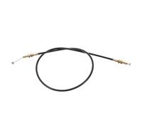 SOLUSTRE Cable Reclinable de Acero Inoxidable 75cm para Sillón y Barbería | Tirador Metálico Negro, Ajuste Preciso y Silencioso, Compatible Salón y Barbershop, Uso
