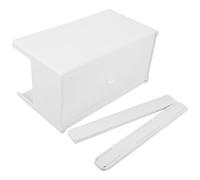 SOLUSTRE Cajón Extraíble de Cocina Plástico Resistente Correderas de Color Claro, Organizador Deslizante Grande para Armario y Almacenamiento en Dormitorio, Bandeja Multifuncional