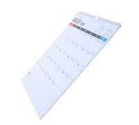 SOLUSTRE Calendario de Pared Minimalista 2026-2027 Encuadernación en Espiral Resistente y Papel Planificación de 18 Meses Hogar y Dormitorios