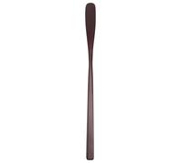 SOLUSTRE Calzador de Madera Rojo Mango Largo, Liviano y Portátil, Herramienta Práctica para Calzar Zapatos Hogar o Viajes Cordón para Colgar