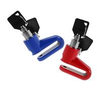 SOLUSTRE Candado Disco Freno y Portátil para Moto y Bicicleta Eléctrica Diseño Ligero y Antirrobo Bloqueo Seguro con Mecanismo Avanzado Compatible con Scooters y Atv Fácil y Transporte