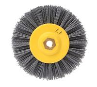 SOLUSTRE Cepillo de Alambre Abrasivo para Amoladora Rueda de Pulido Herramienta de Lijado y Limpieza para Taladro Eléctrico y Molino Rotativo Efecto Pulidor y Duradero