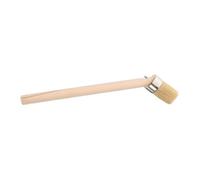 SOLUSTRE Cepillo De Manillar Doblado Para Coche Pincel Para Techos Herramientas Automotrices Cepillo De Neumáticos Para Montaje Cepillo Para Grasa De Neumáticos Brocha Cerdas Beige
