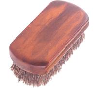 SOLUSTRE Cepillo Efecto de Pulido Rápido para Zapatos de Cuero y Gamuza Cerdas de Pelo de Caballo, Madera Resistente y Limpieza para Calzado
