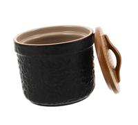 SOLUSTRE Ceramic Stew Pot With Lid Porcelain Soup Crock For Steaming Bird's Nest And Herbal Soups Home Kitchen Cooking Slow Stewing Temperature Control