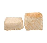 SOLUSTRE Cesta Vaporera de Bambú Pequeña para Arroz Glutinoso Excelente Retención de Calor, Mantiene la Comida Caliente y Aromática, Adecuado para Reuniones Festivas y Restaurantes