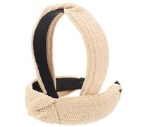 SOLUSTRE Chic para Mujer de 2 Piezas Beige Accesorio Cabello y Amable en Festivales Adecuado para Maquillaje y
