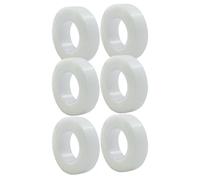 SOLUSTRE Cinta Adhesiva para Párpados Doble Cara Transpirable de Pe Transparente, y Apta para Maquillaje, 6 Rollos para Uso en Deportes y Cuidado de Heridas