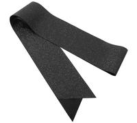 SOLUSTRE Cinturón Fiesta Mujer de Poliéster Negro 6piezas para Wedding Party Faja en Blanco Adecuado para Recuerdos de Graduación E Ideas Día del Padre